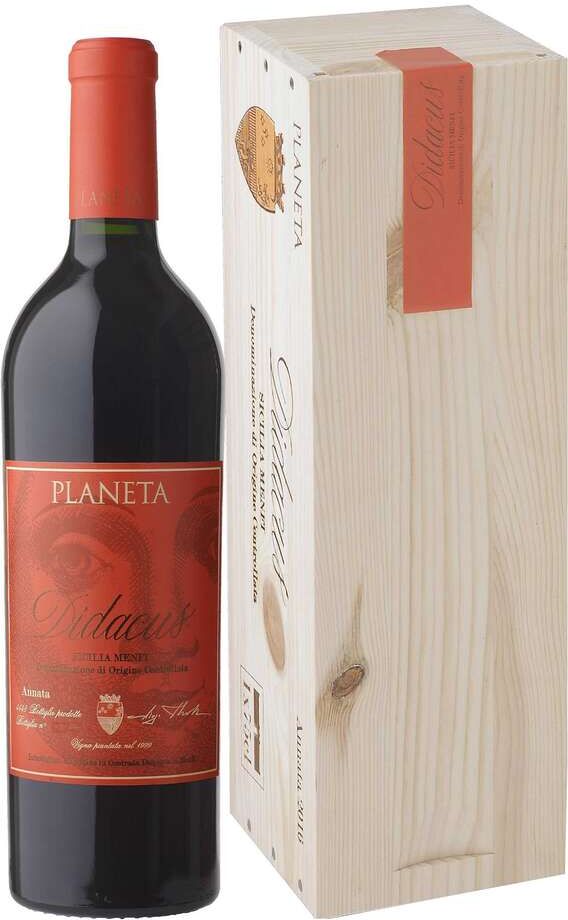 PLANETA Cabernet franc sicilia menfi "didacus" doc in cassa legno