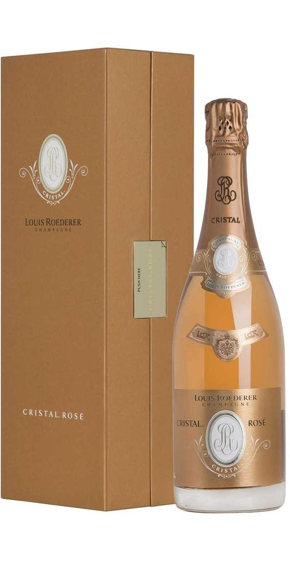 LOUIS ROEDERER Champagne brut cristal rosé 2014 astucciato