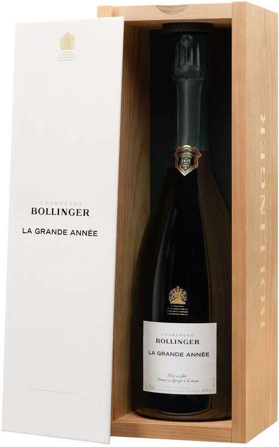 Bollinger Champagne brut "grande annee" 2015 in cassa legno