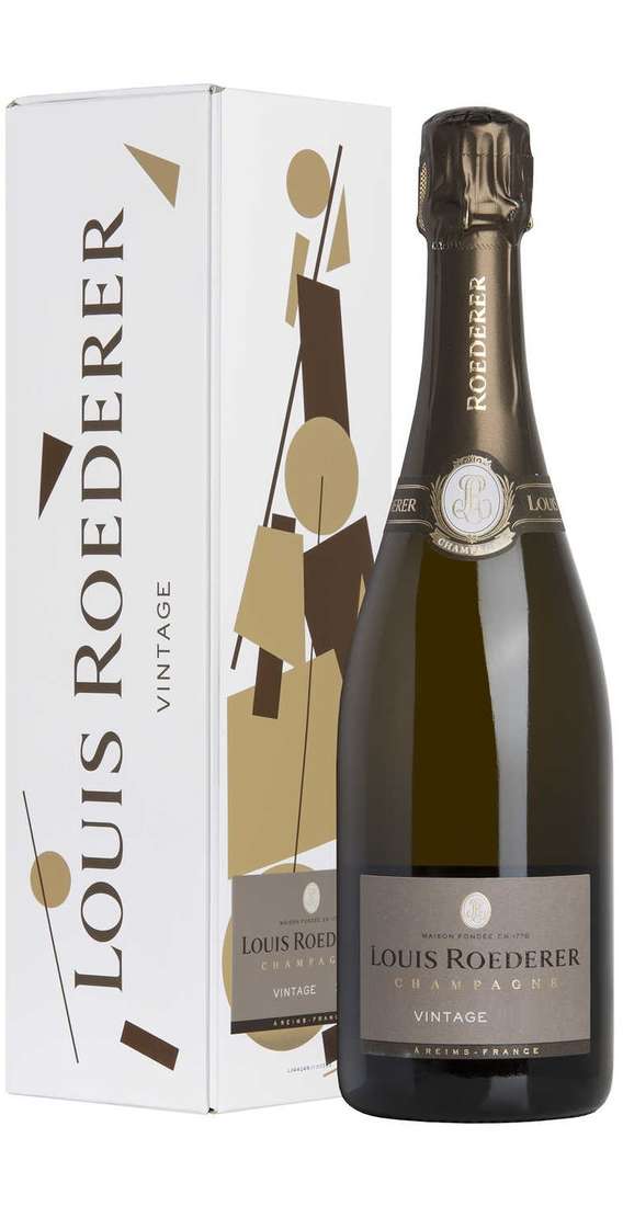 LOUIS ROEDERER Champagne brut vintage millesimé 2015 astucciato