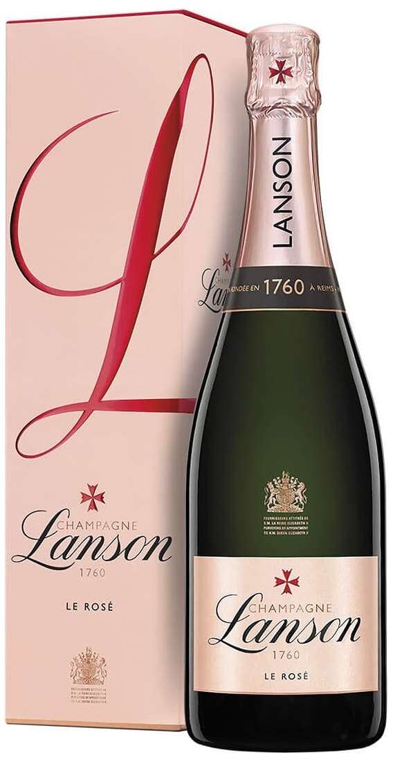 Lanson Champagne le rosé astucciato
