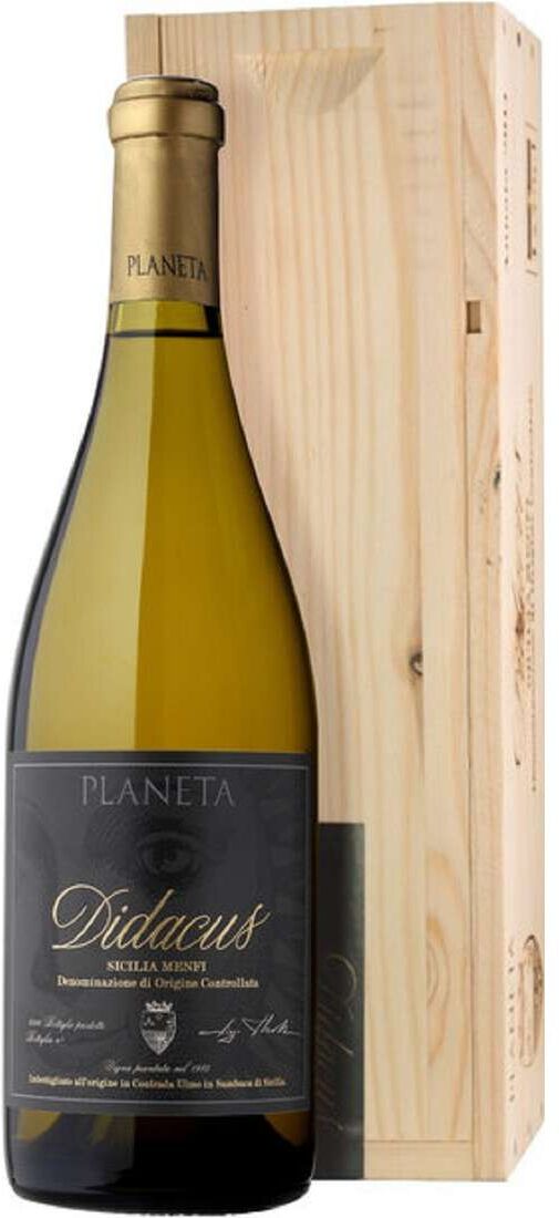 PLANETA Chardonnay sicilia menfi "didacus" doc in cassa legno