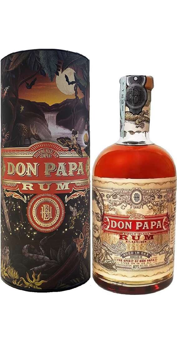 Don papa 7 years old rum astucciato