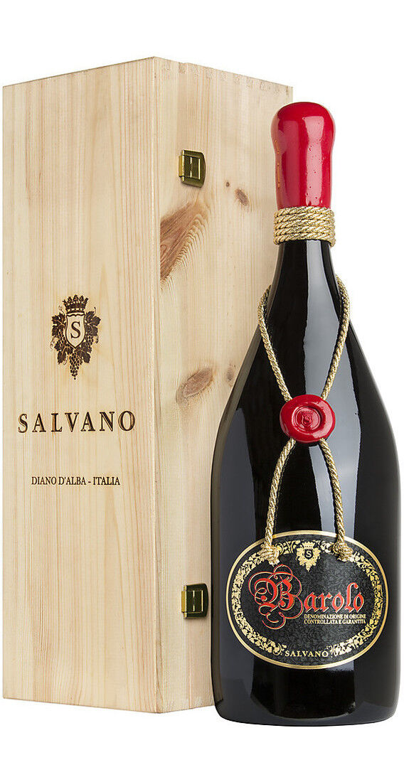 Salvano Doppio magnum 3 litri barolo docg in cassa legno