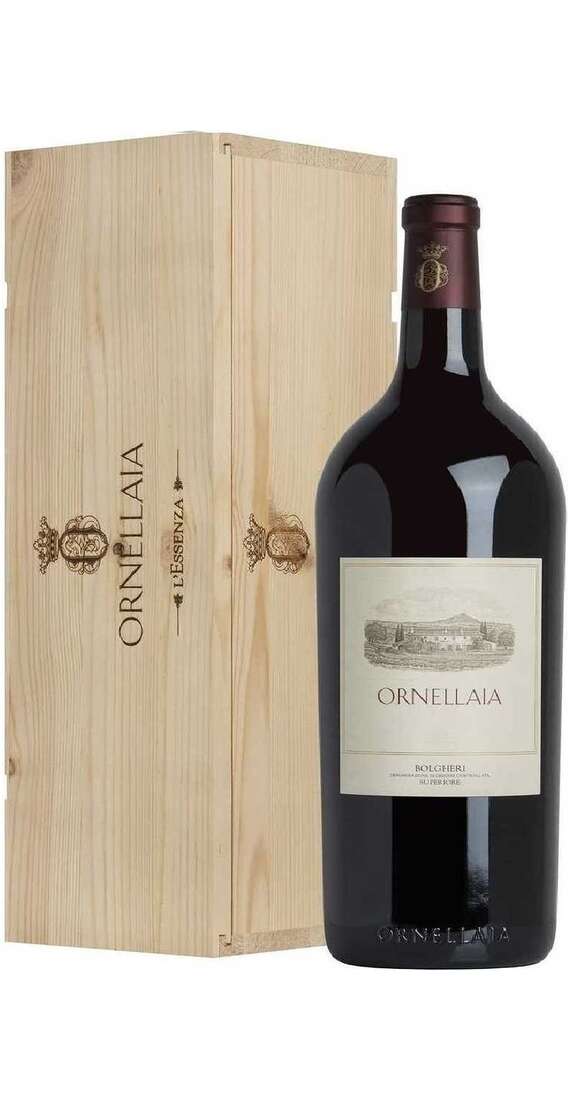 Doppio magnum 3 litri ornellaia bolgheri superiore 2020 doc in cassa legno