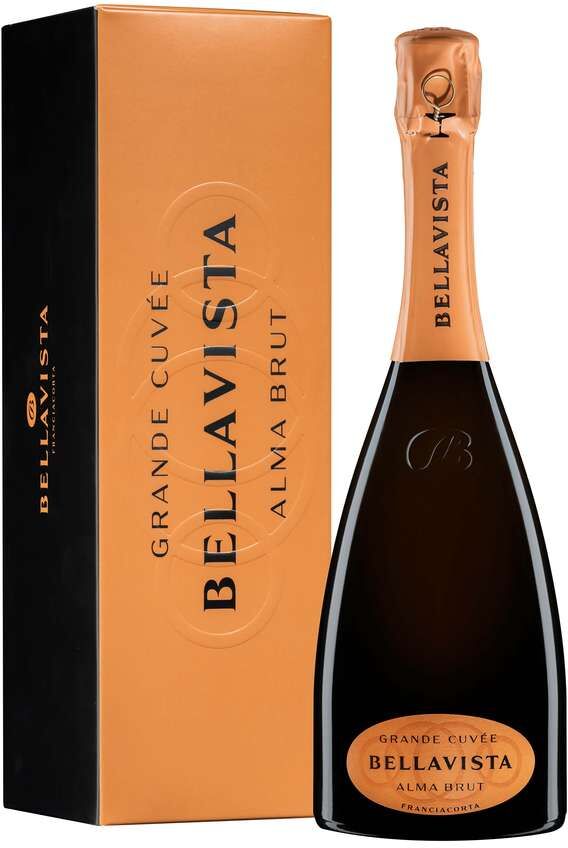 Bellavista Franciacorta brut grande cuvèe alma docg astucciato