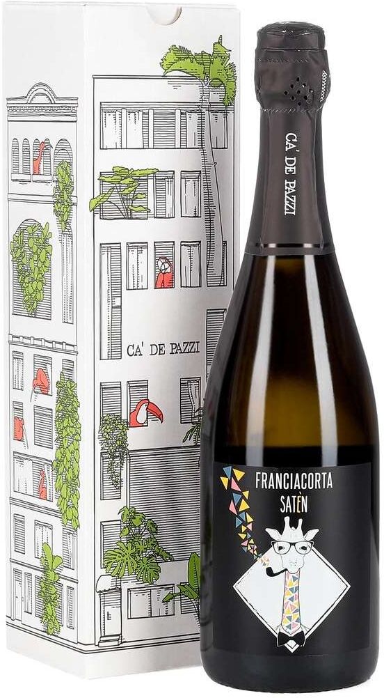 CA' DE PAZZI Franciacorta saten "raffa" docg astucciato