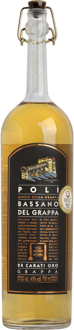 Poli Grappa bassano classica "24 carati"