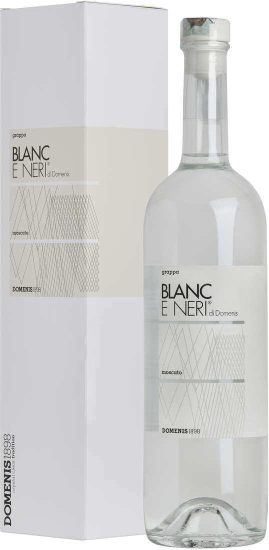 DOMENIS1898 Grappa blanc e neri di domenis blanc moscato in astuccio