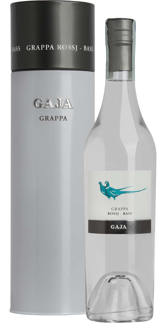 Gaja Grappa chardonnay "rossj-bass" astucciata