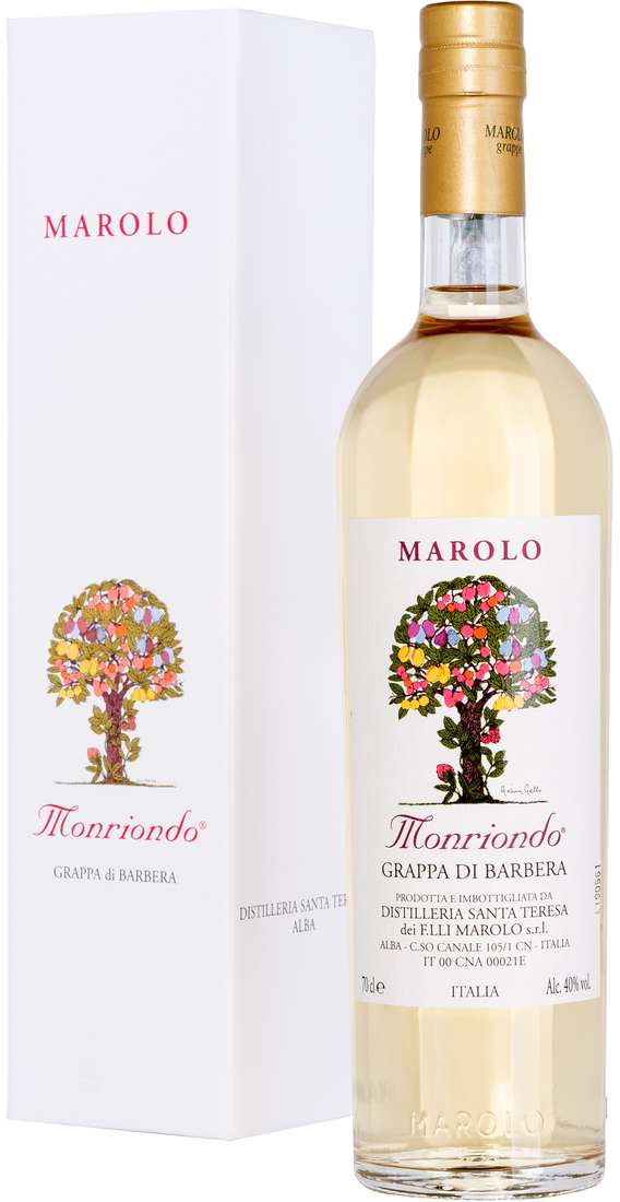 MAROLO Grappa di barbera monriondo astucciata