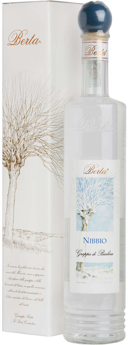 Berta Grappa di barbera "nibbio" astucciata