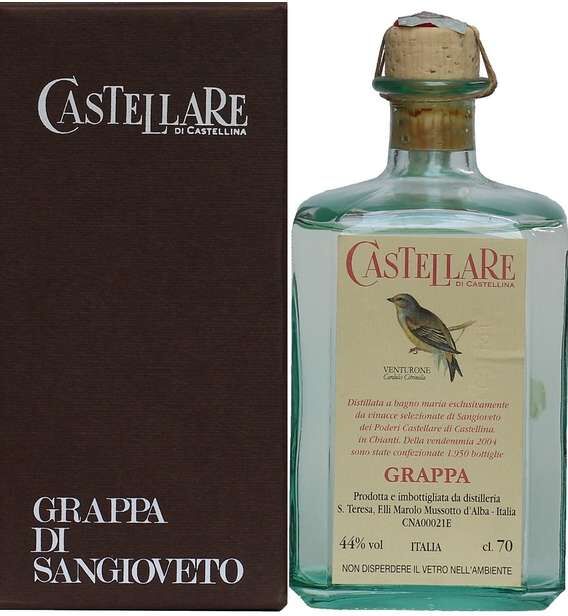 CASTELLARE Grappa di sangioveto astucciata