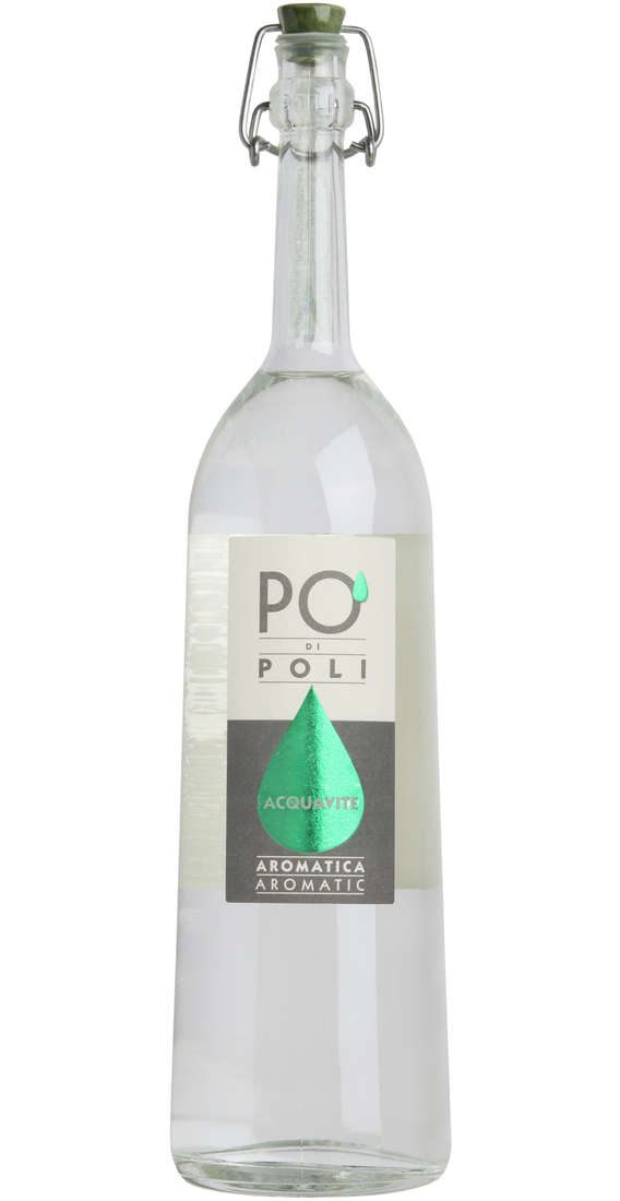 Grappa "pò di poli" aromatica di traminer