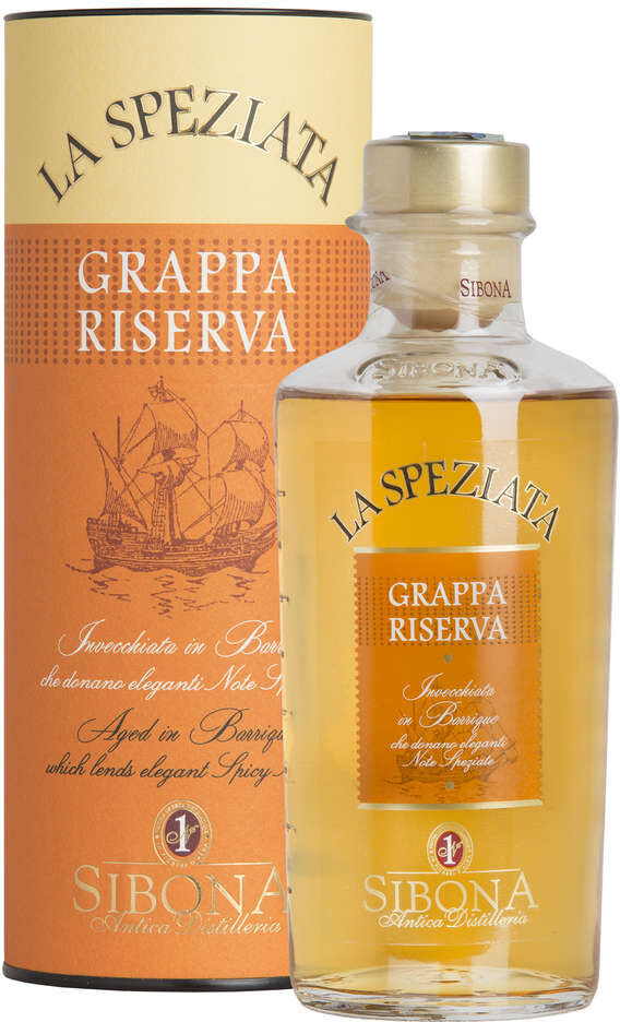 Sibona Grappa riserva "la speziata barrique"