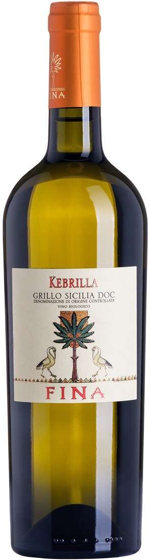 FINA Grillo "kebrilla" sicilia doc bio