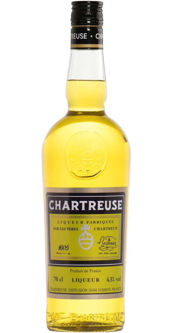 Liqueur chartreuse gialla