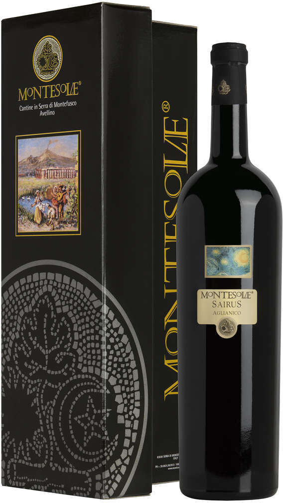 MONTESOLE Magnum 1,5 litri aglianico "sairus" astucciato