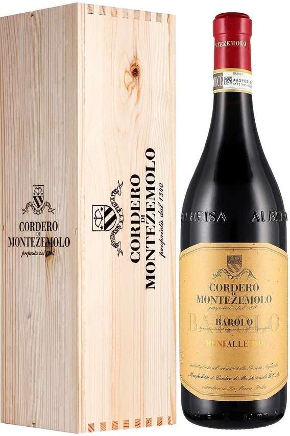 CORDERO DI MONTEZEMOLO Magnum 1,5 litri barolo monfalletto docg in cassa legno