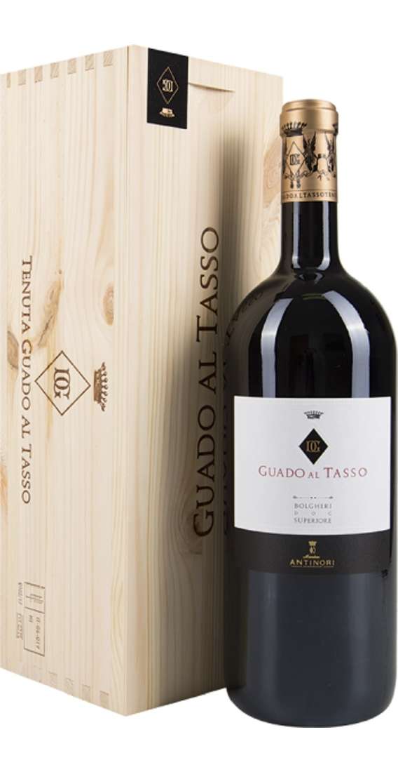 Antinori Magnum 1,5 litri bolgheri superiore guado al tasso 2021 doc in cassa legno