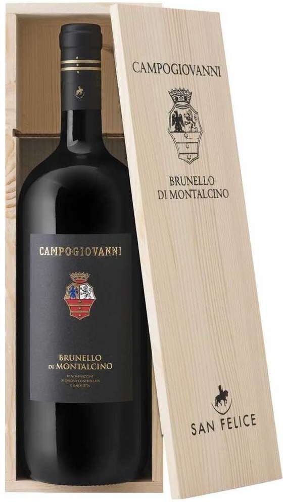 SAN FELICE Magnum 1,5 litri brunello di montalcino campogiovanni 2019 docg in cassa legno