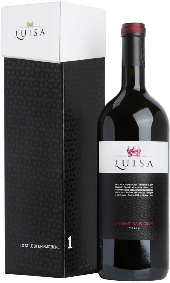 Tenuta Luisa Magnum 1,5 litri cabernet sauvignon doc astucciato