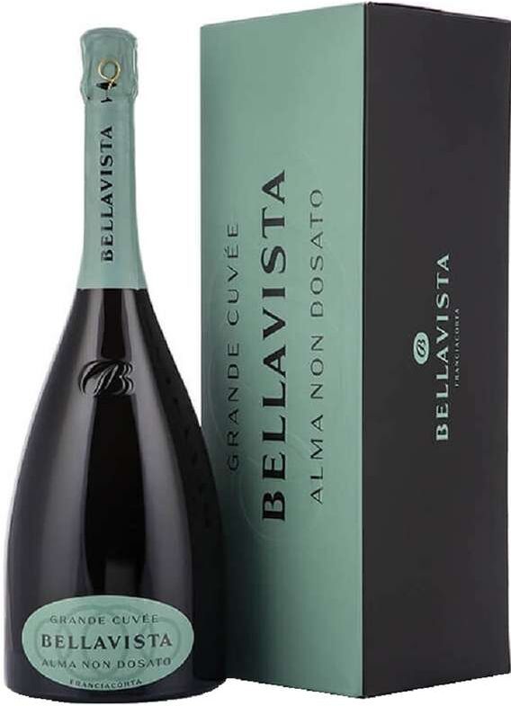 Bellavista Magnum 1,5 litri franciacorta grande cuvèe alma non dosato astucciato