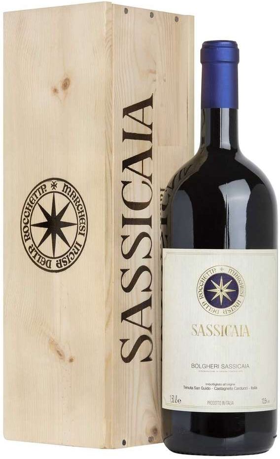 Tenuta San Guido Magnum 1,5 litri sassicaia 2017 in cassa legno