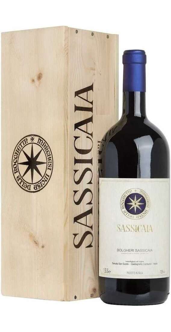 Tenuta San Guido Magnum 1,5 litri sassicaia 2021 in cassa legno