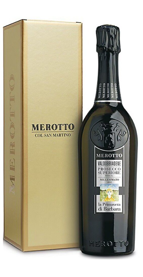 Merotto Magnum 1,5 litri valdobbiadene prosecco superiore dry millesimato "la primavera