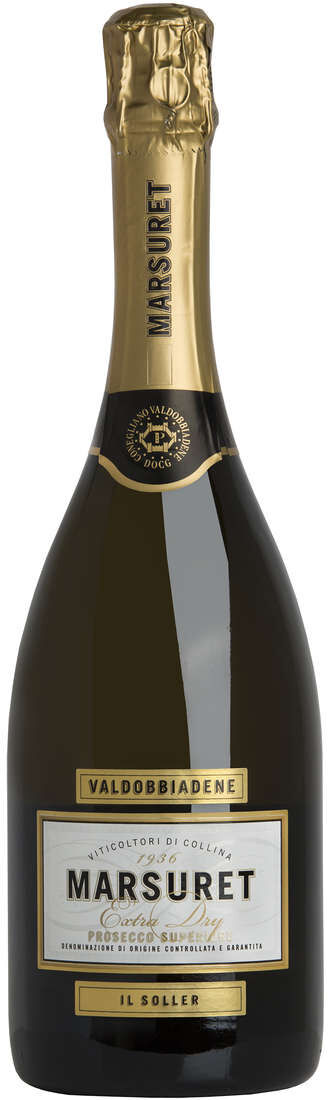 MARSURET Prosecco superiore valdobbiadene extra dry "il soller" docg