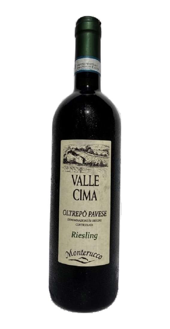 Monterucco Riesling fermo oltrepò pavese "valle cima" doc