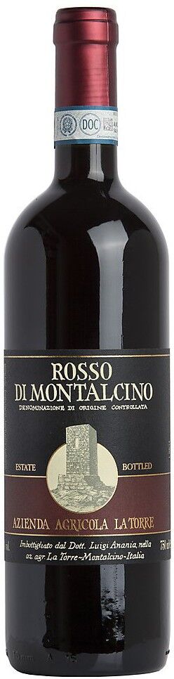 La Torre Rosso di montalcino doc bio