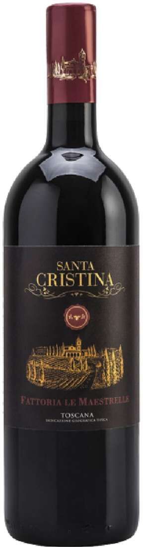 Antinori Rosso toscana "fattoria"le maestrelle" etichetta nera