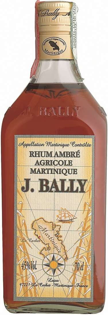 Rum ambre' agricole j.bally