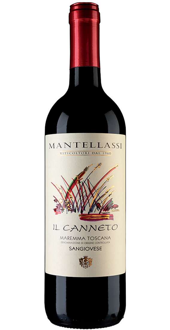 MANTELLASSI Sangiovese maremma toscana "il canneto" doc