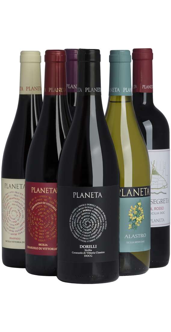 PLANETA Selezione 6 vini siciliani