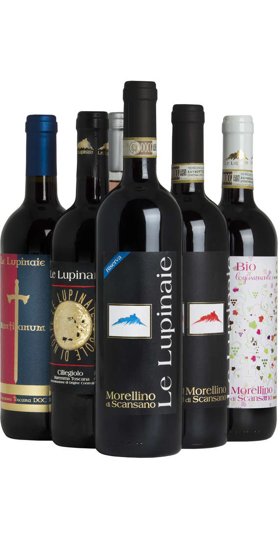 Le Lupinaie Selezione 6 vini toscani