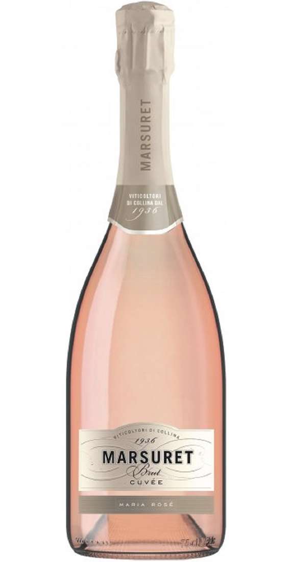 MARSURET Spumante cuvée brut "maria rosé"