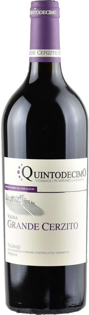 QUINTODECIMO Taurasi riserva "vigna grande cerzito" docg