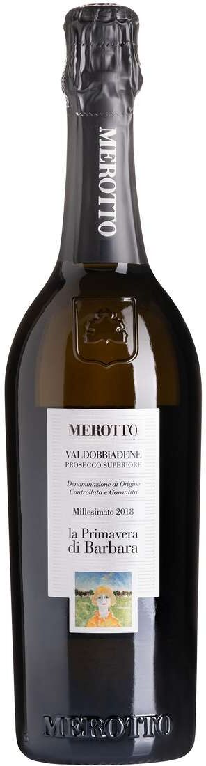 Merotto Valdobbiadene prosecco superiore dry millesimato "la primavera di barbara" docg