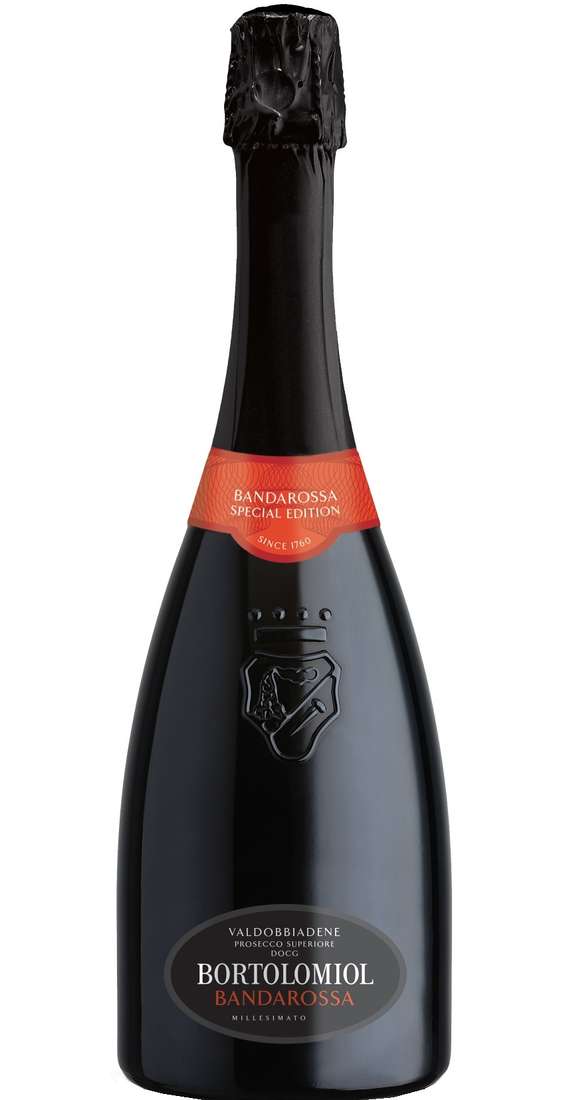 BORTOLOMIOL Valdobbiadene prosecco superiore extra dry millesimato "bandarossa special editi