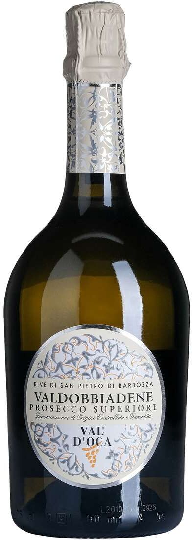 VAL D'OCA Valdobbiadene prosecco superiore rive di san pietro di barbozza brut docg