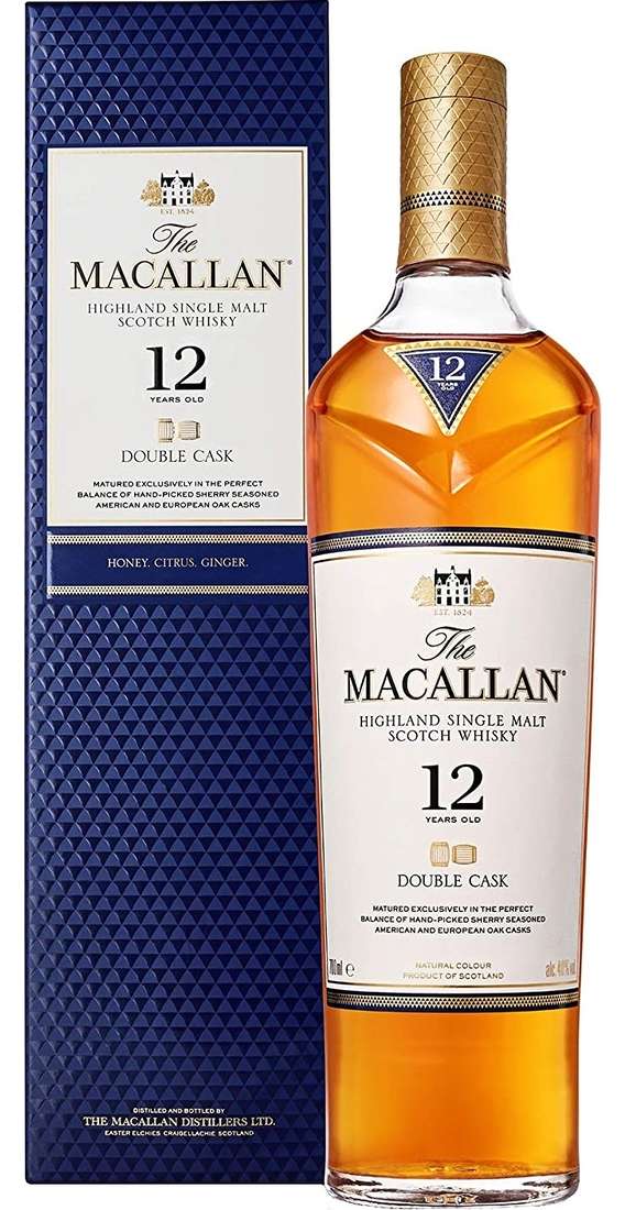 Whisky macallan 12 y.o. double cask astucciato