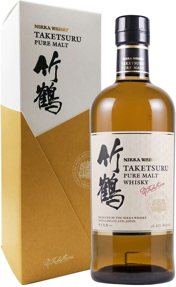 Whisky nikka taketsuru no age astucciato