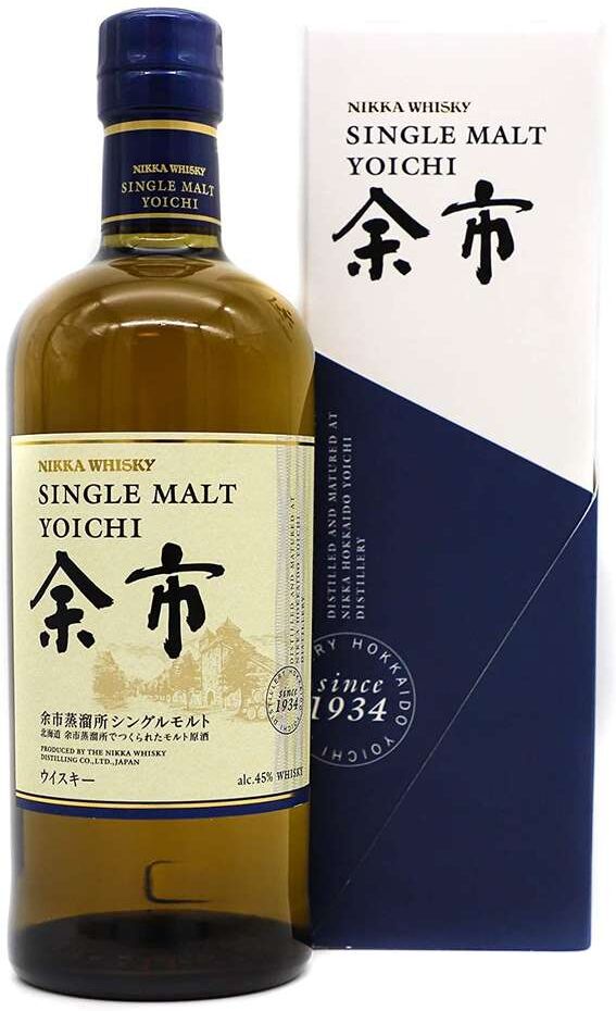 Whisky nikka yoichi single malt astucciato