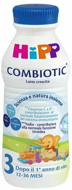 HIPP ITALIA SRL Hipp Combiotic 3 Latte Per Crescita Neonato 12 Mesi 470 Ml