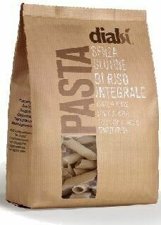 DIALCOS SPA Dialsi' Pasta Riso Integrale Penne Rigate Numero 34 400 G