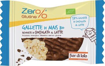 BIOTOBIO SRL Gallette Mais Ric Cioccolato Latte Bio 32 G