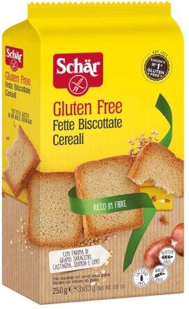 DR.SCHAR SPA Schar Fette Biscottate Ai Cereali Senza Glutine 260 G